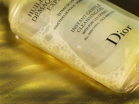 dior cleansing oil directions|dior cleansing oil review.